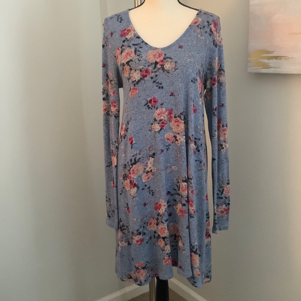 Floral A-line dress